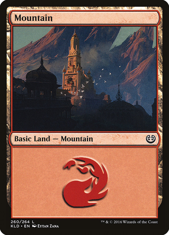 Mountain (260) [Kaladesh] | Silver Goblin