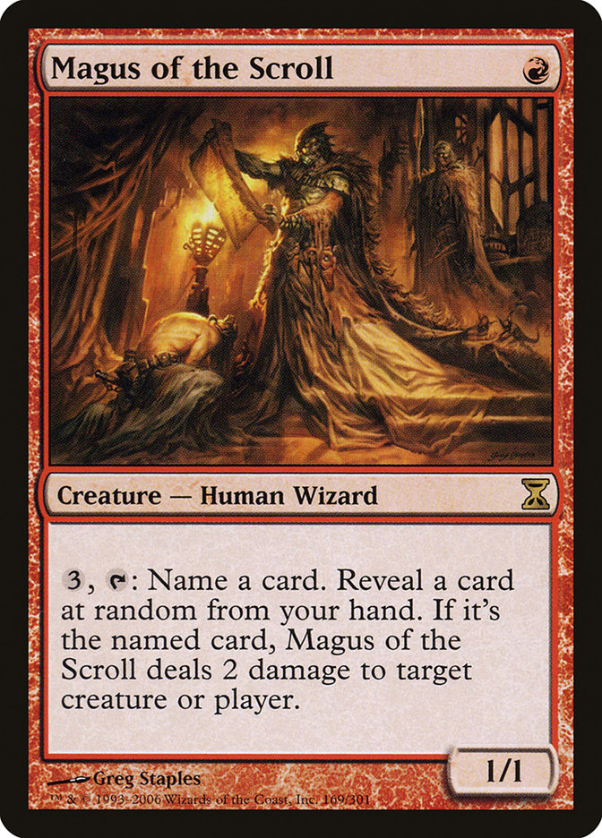 Magus of the Scroll [Time Spiral] | Silver Goblin