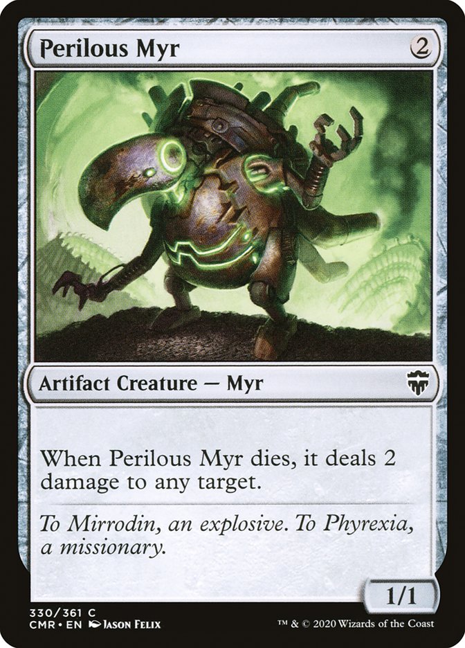 Perilous Myr [Commander Legends] | Silver Goblin