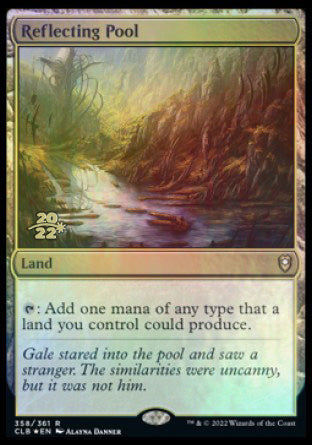 Reflecting Pool [Commander Legends: Battle for Baldur's Gate Prerelease Promos] | Silver Goblin
