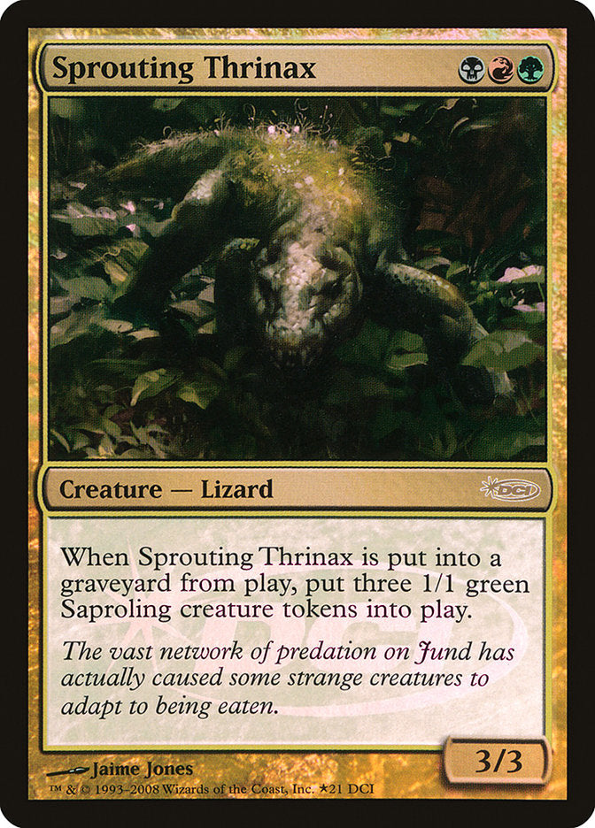Sprouting Thrinax [Wizards Play Network 2008] | Silver Goblin