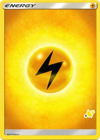 Lightning Energy (Pikachu Stamp #11) [Battle Academy 2020] | Silver Goblin