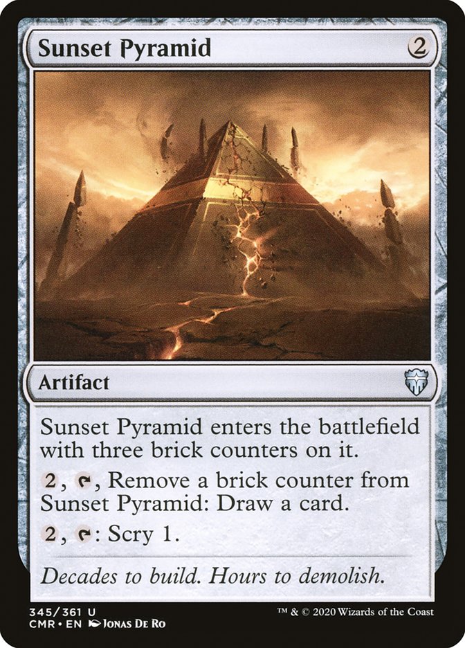 Sunset Pyramid [Commander Legends] | Silver Goblin