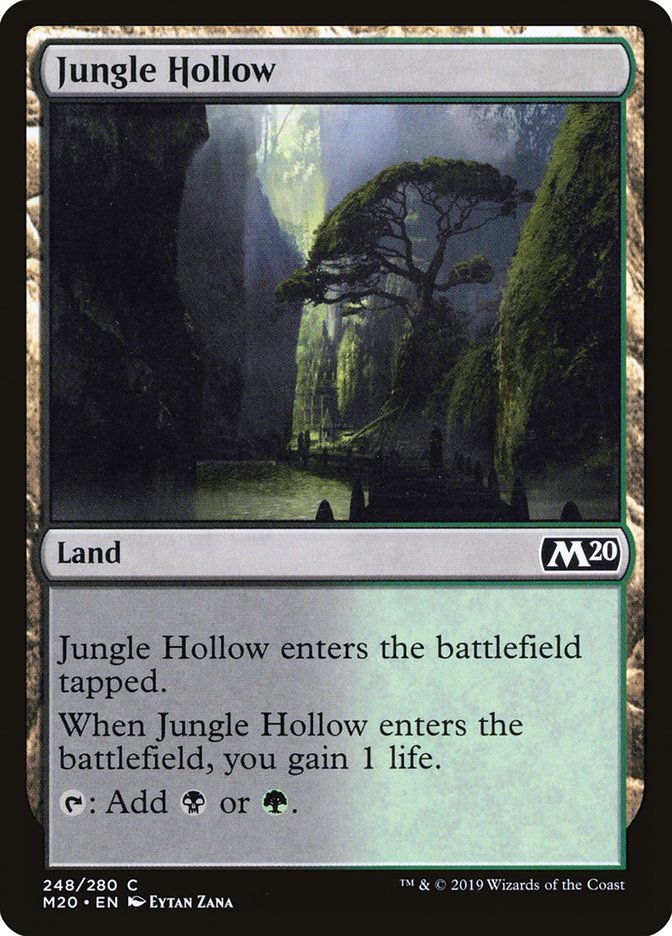 Jungle Hollow [Core Set 2020] | Silver Goblin