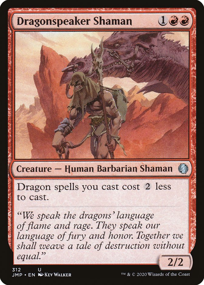 Dragonspeaker Shaman [Jumpstart] | Silver Goblin