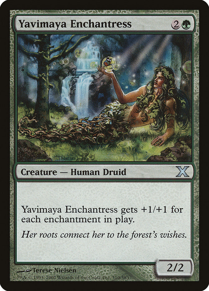 Yavimaya Enchantress [Tenth Edition] | Silver Goblin