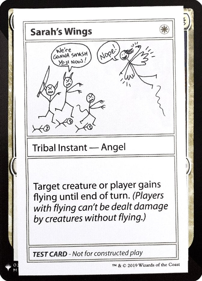 Sarah's Wings [Mystery Booster Playtest Cards] | Silver Goblin