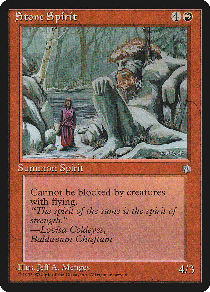 Stone Spirit [Ice Age] | Silver Goblin