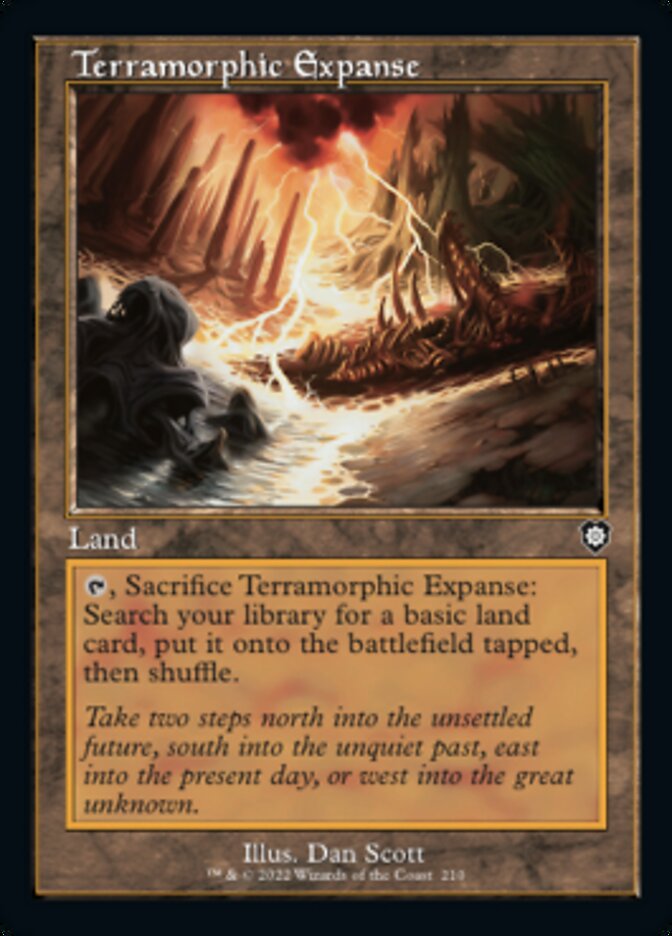 Terramorphic Expanse (Retro) [The Brothers' War Commander] | Silver Goblin