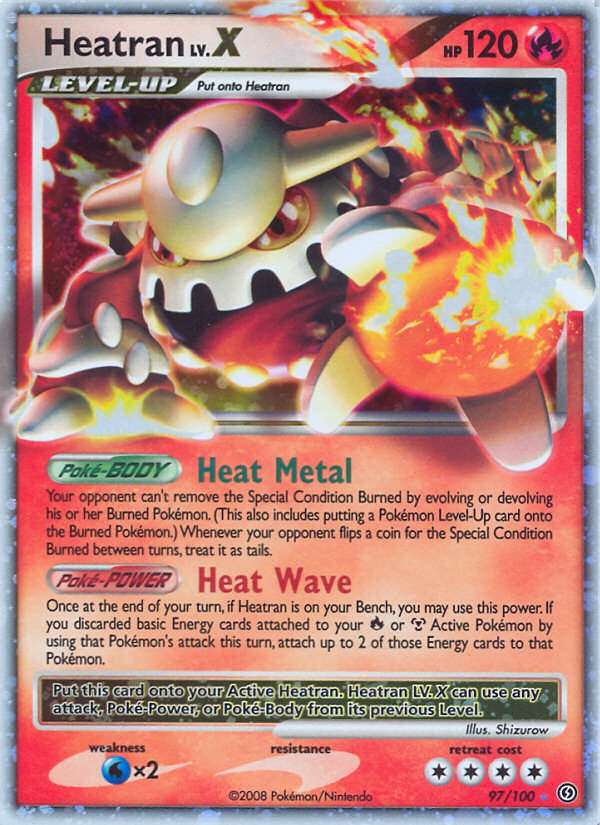 Heatran LV.X (97/100) [Diamond & Pearl: Stormfront] | Silver Goblin