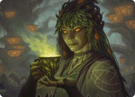 Dina, Soul Steeper Art Card [Strixhaven: School of Mages Art Series] | Silver Goblin