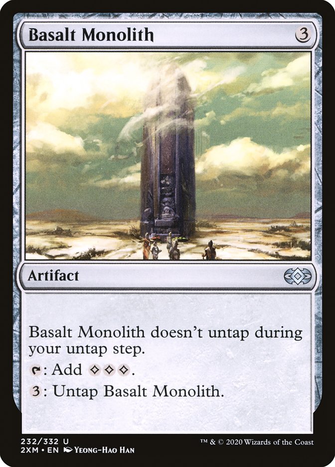 Basalt Monolith [Double Masters] | Silver Goblin