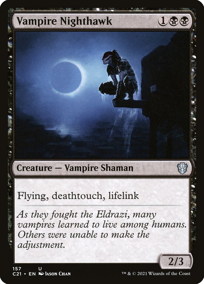 Vampire Nighthawk [Commander 2021] | Silver Goblin