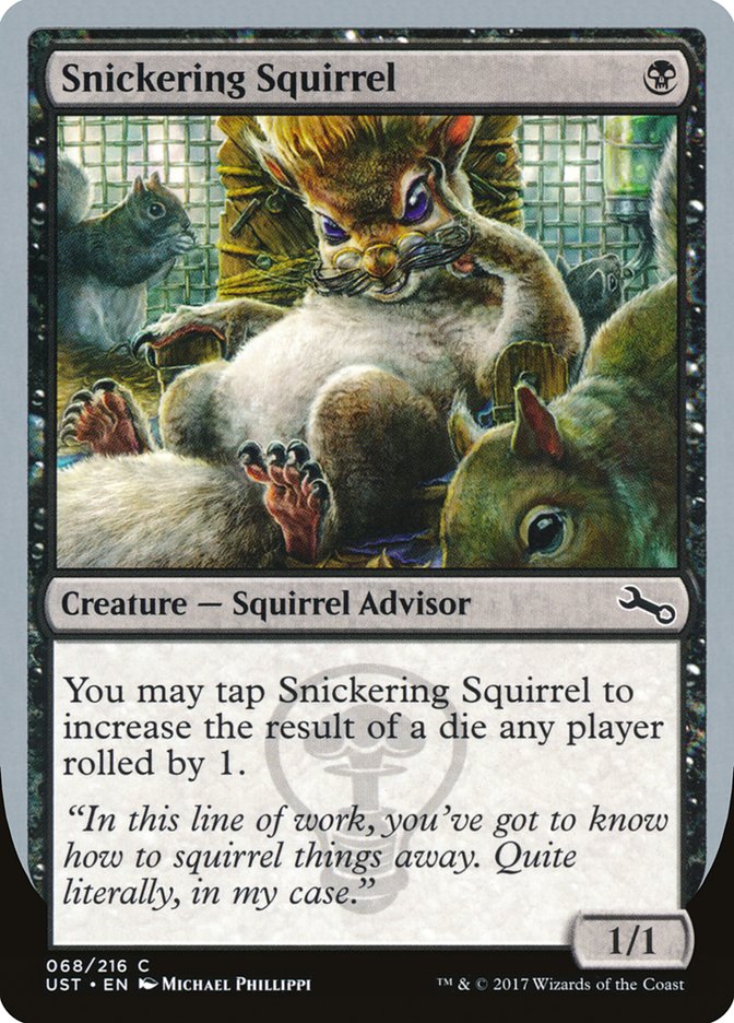 Snickering Squirrel [Unstable] | Silver Goblin