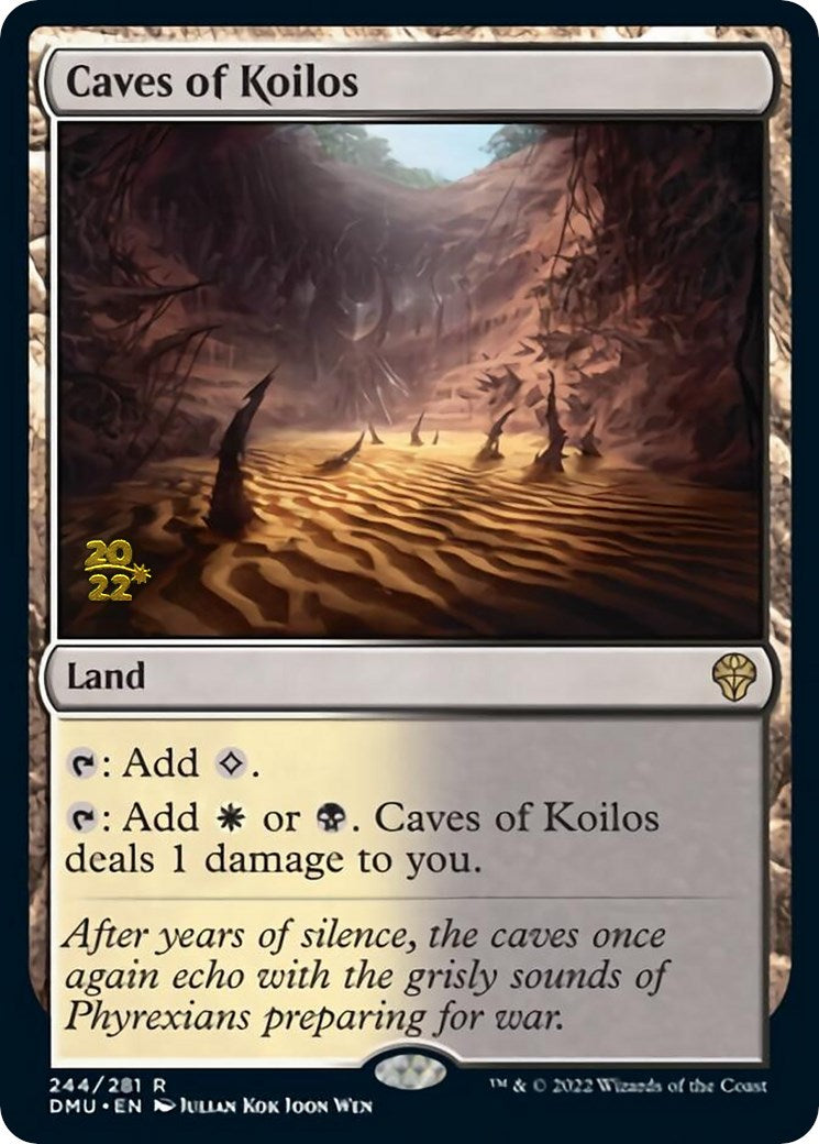 Caves of Koilos [Dominaria United Prerelease Promos] | Silver Goblin