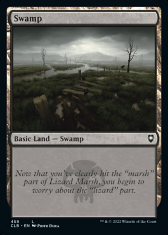 Swamp (459) [Commander Legends: Battle for Baldur's Gate] | Silver Goblin