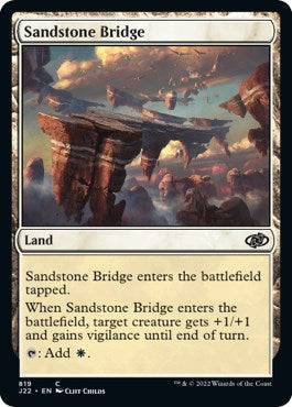 Sandstone Bridge [Jumpstart 2022] | Silver Goblin