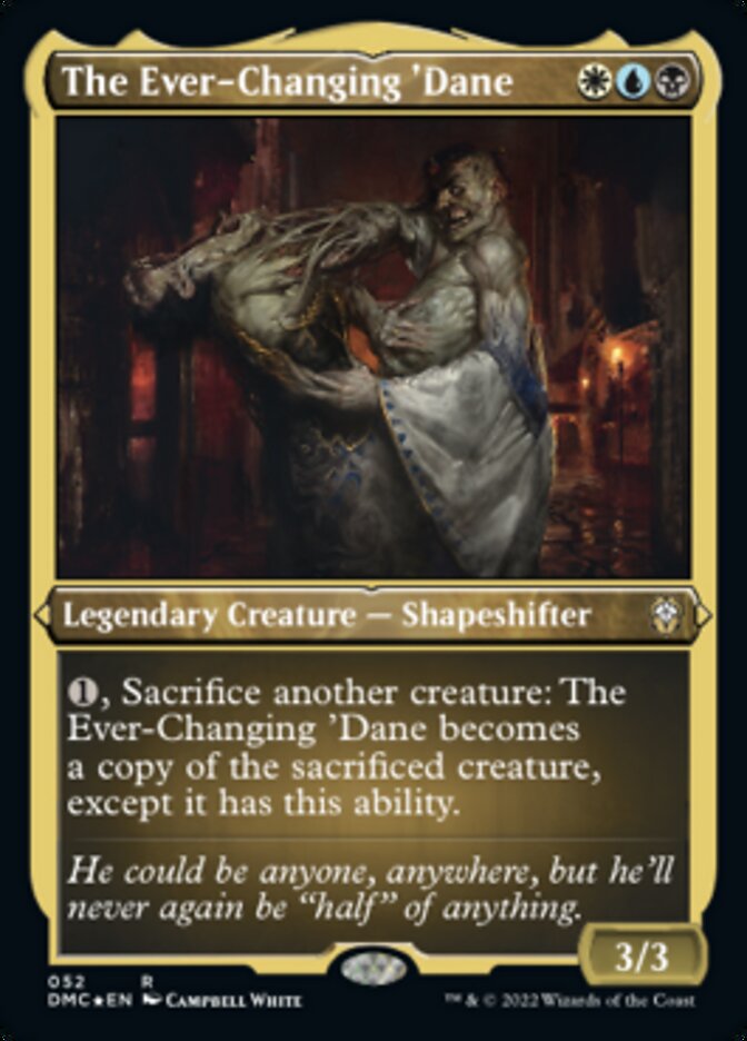 The Ever-Changing 'Dane (Foil Etched) [Dominaria United Commander] | Silver Goblin