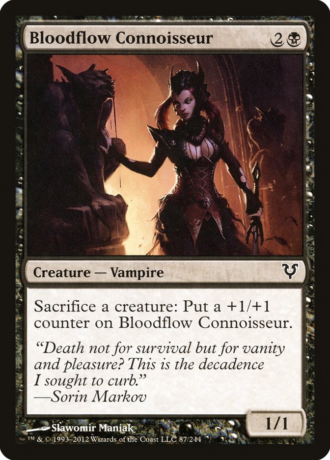 Bloodflow Connoisseur [Avacyn Restored] | Silver Goblin