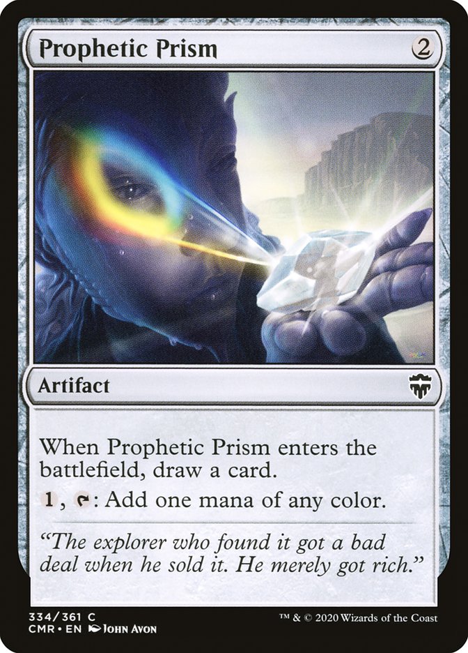 Prophetic Prism [Commander Legends] | Silver Goblin