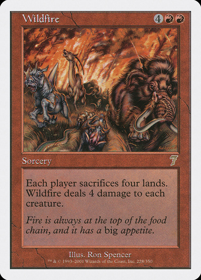 Wildfire [Seventh Edition] | Silver Goblin