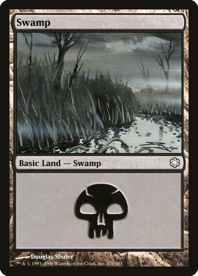Swamp (376) [Coldsnap Theme Decks] | Silver Goblin