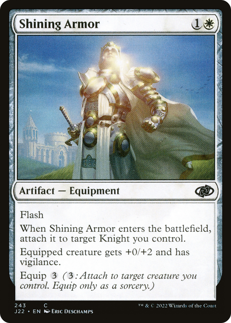 Shining Armor [Jumpstart 2022] | Silver Goblin
