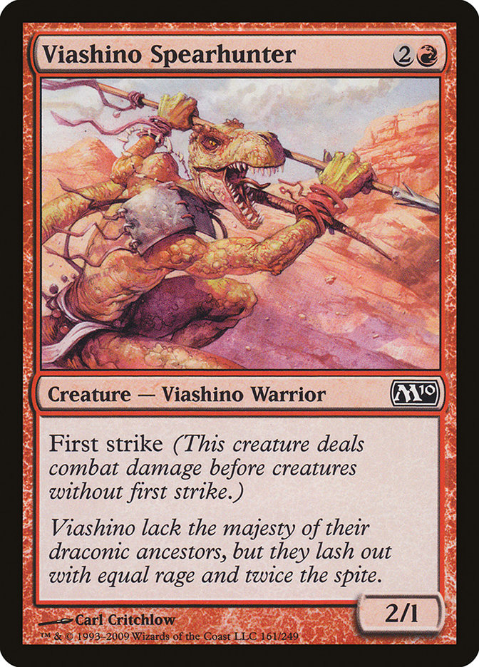 Viashino Spearhunter [Magic 2010] | Silver Goblin
