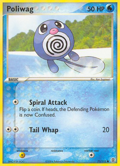 Poliwag (75/112) [EX: FireRed & LeafGreen] | Silver Goblin