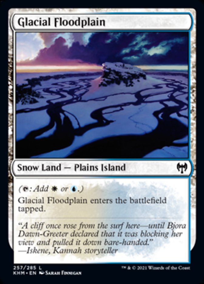 Glacial Floodplain [Kaldheim] | Silver Goblin