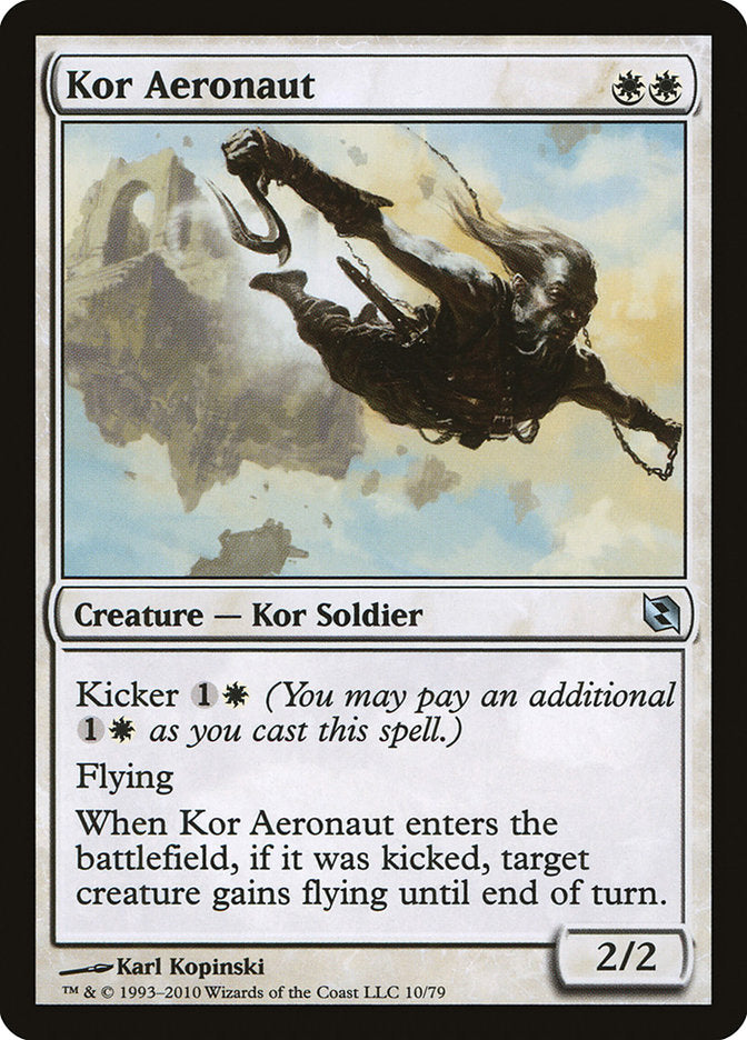 Kor Aeronaut [Duel Decks: Elspeth vs. Tezzeret] | Silver Goblin