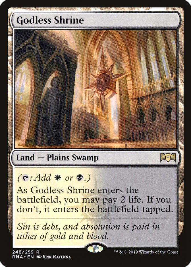 Godless Shrine [Ravnica Allegiance] | Silver Goblin