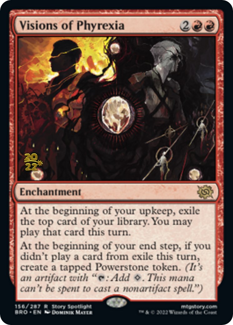 Visions of Phyrexia [The Brothers' War Prerelease Promos] | Silver Goblin
