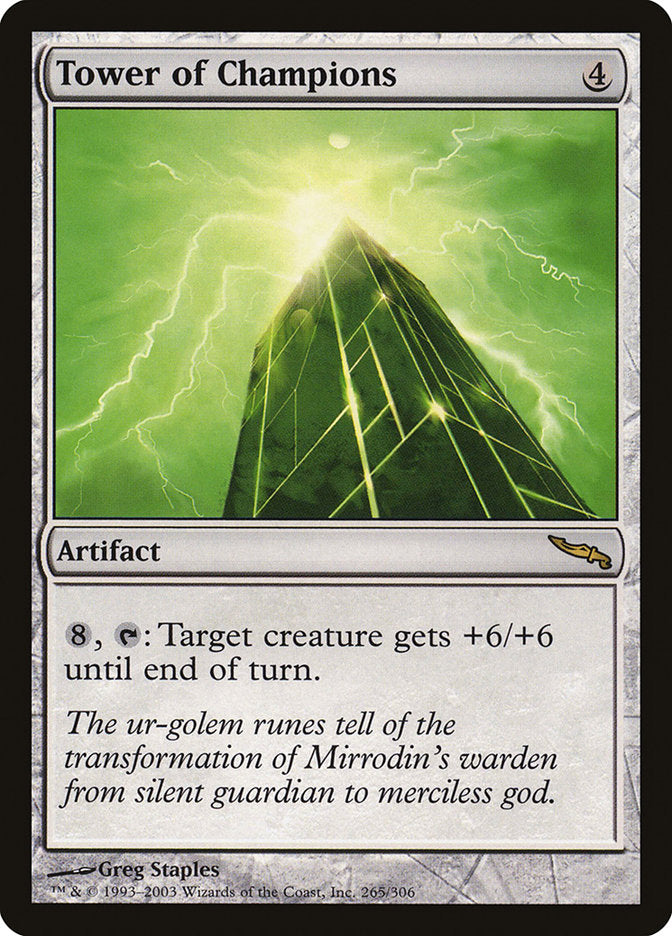 Tower of Champions [Mirrodin] | Silver Goblin