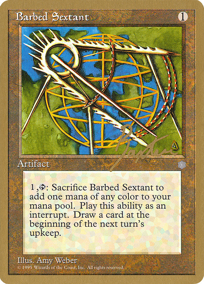 Barbed Sextant (George Baxter) [Pro Tour Collector Set] | Silver Goblin