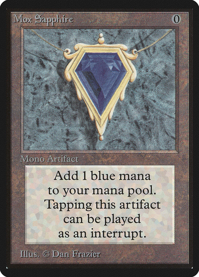 Mox Sapphire [Beta Edition] | Silver Goblin