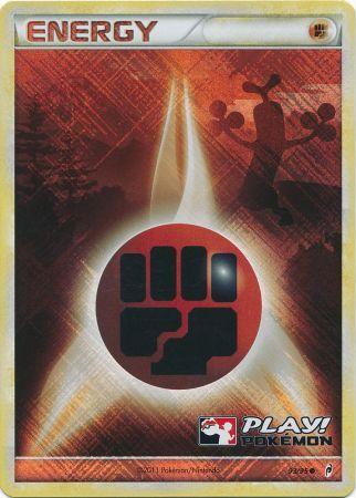 Fighting Energy (93/95) (Play Pokemon Promo) [HeartGold & SoulSilver: Call of Legends] | Silver Goblin