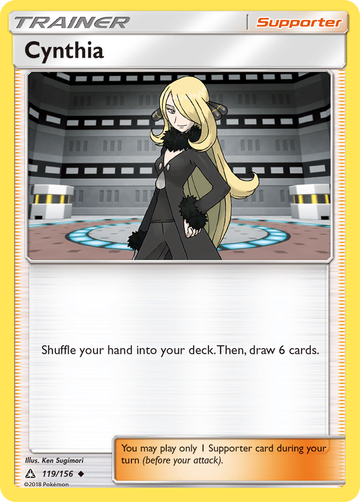 Cynthia (119/156) [Sun & Moon: Ultra Prism] | Silver Goblin