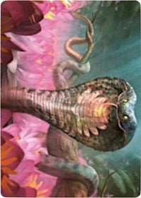 Lotus Cobra Art Card [Zendikar Rising Art Series] | Silver Goblin