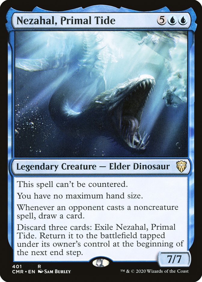 Nezahal, Primal Tide [Commander Legends] | Silver Goblin