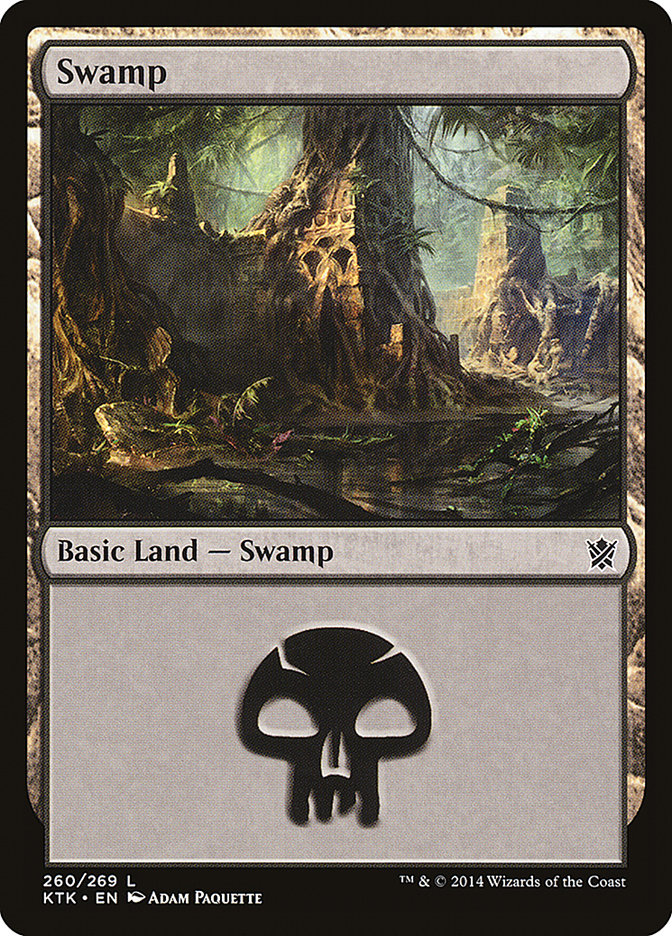 Swamp (260) [Khans of Tarkir] | Silver Goblin