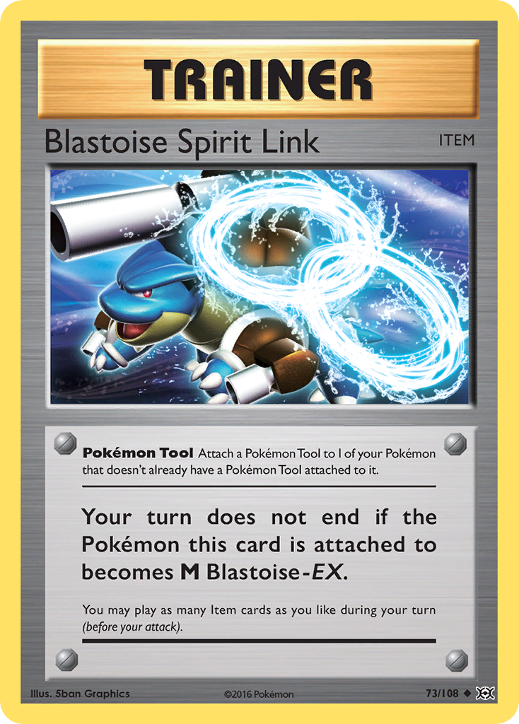 Blastoise Spirit Link (73/108) [XY: Evolutions] | Silver Goblin