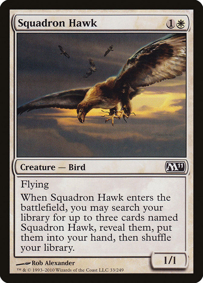 Squadron Hawk [Magic 2011] | Silver Goblin
