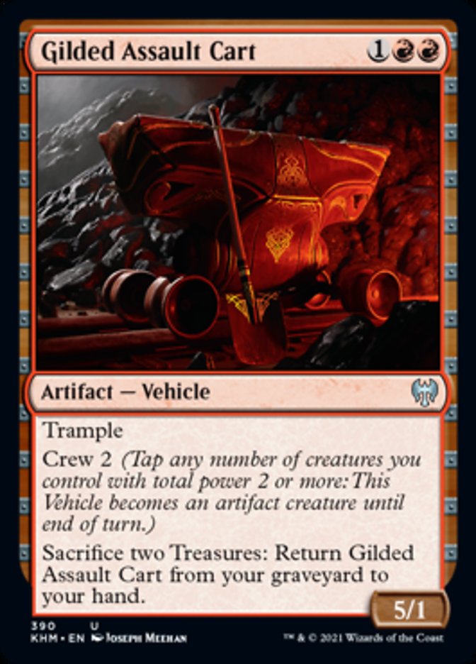 Gilded Assault Cart [Kaldheim] | Silver Goblin