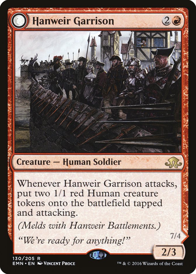 Hanweir Garrison [Eldritch Moon] | Silver Goblin