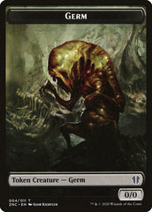 Faerie Rogue // Germ Double-Sided Token [Zendikar Rising Commander Tokens] | Silver Goblin