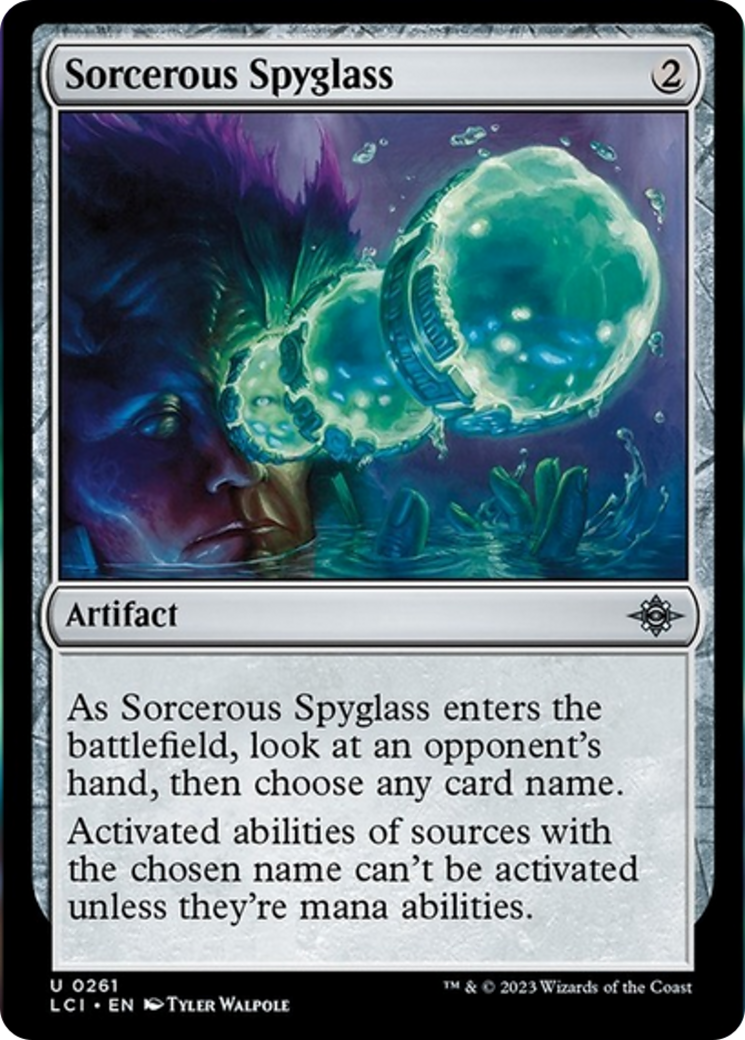 Sorcerous Spyglass [The Lost Caverns of Ixalan] | Silver Goblin