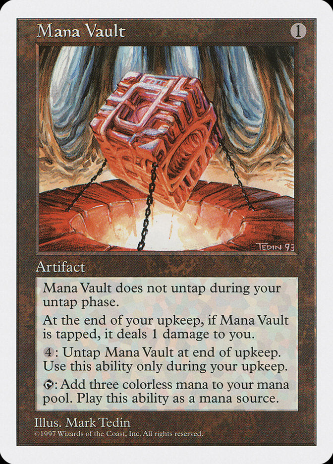Mana Vault [Fifth Edition] | Silver Goblin