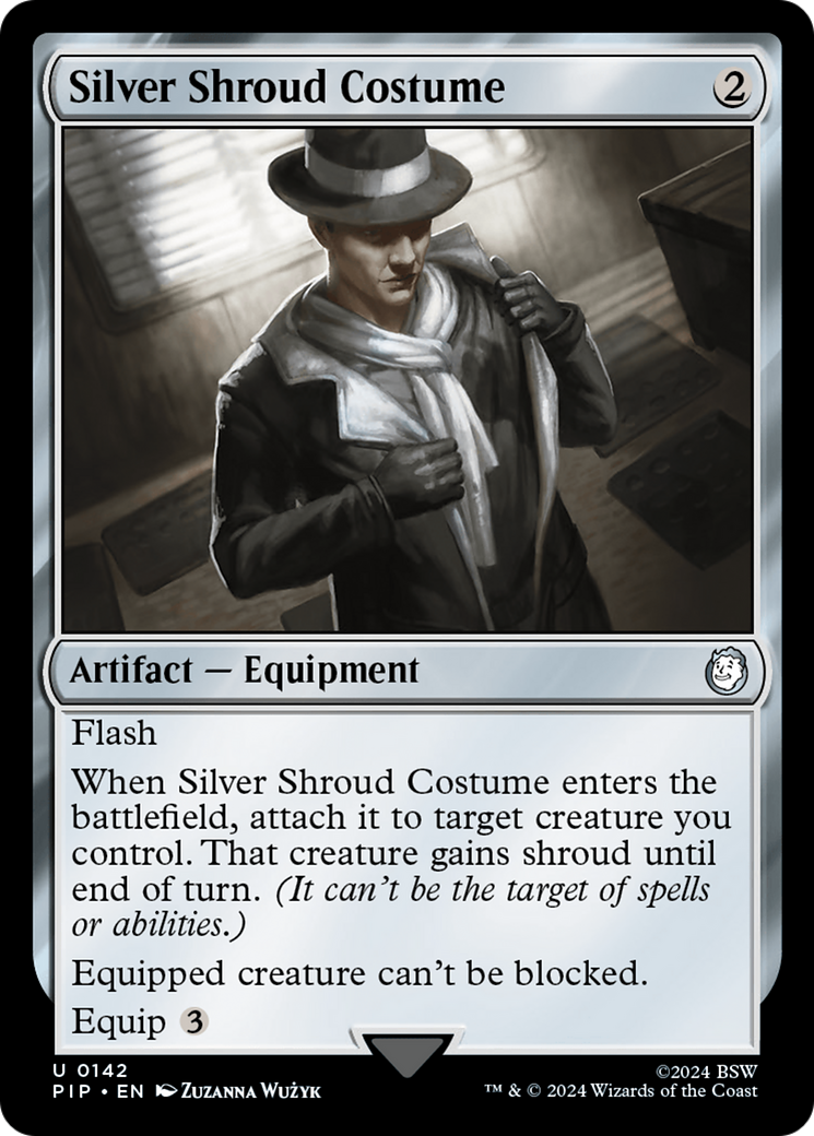 Silver Shroud Costume [Fallout] | Silver Goblin