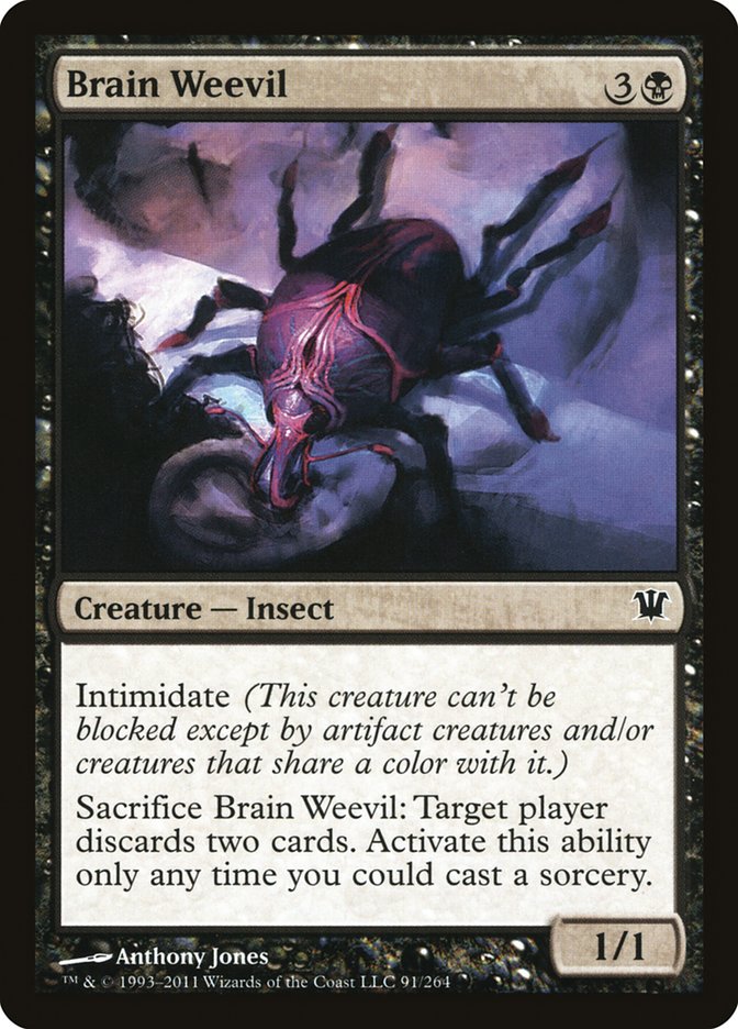 Brain Weevil [Innistrad] | Silver Goblin